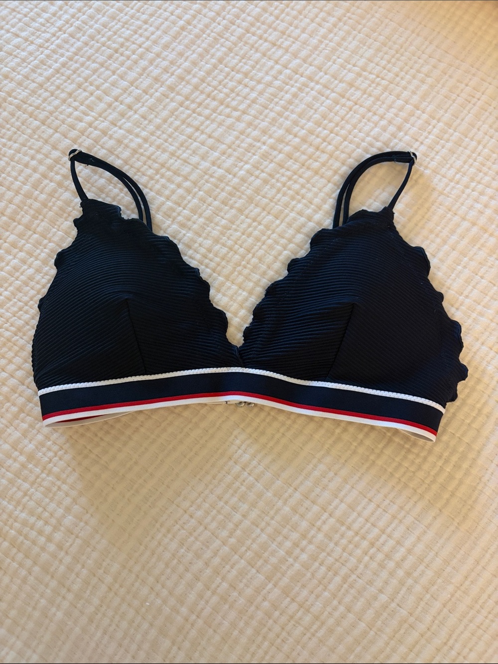 H&M Navy Bikini Top
